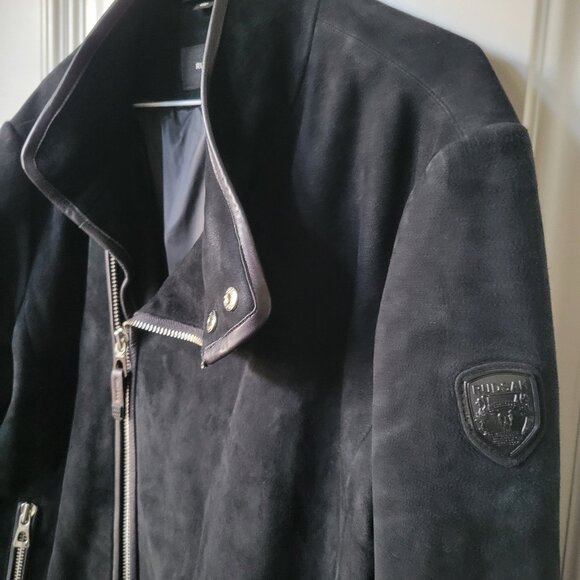 Rudsak Black Suede Moto Jacket - Picture 3 of 16